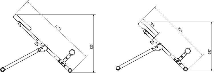 Banc Lombaires Extension Dos MH-L116 - Marbo Sport