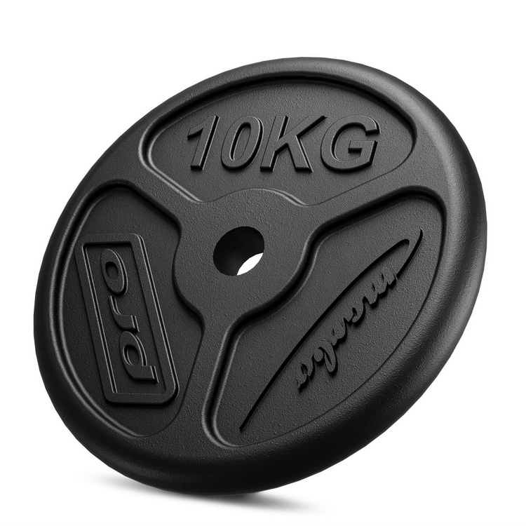 Poids en fonte de 10 kg SLIM MW-O10-slim - Marbo Sport