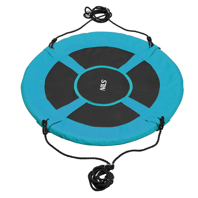 Balançoire suspendue nid de cigogne Ø100 cm türkis - NILS