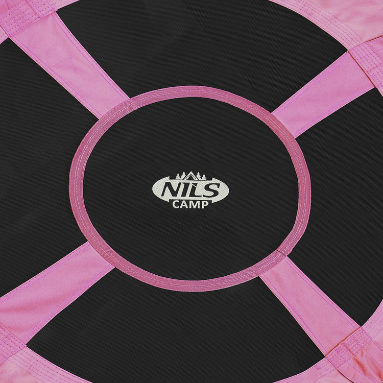 Balançoire suspendue nid de cigogne Ø100 cm PINK - NILS