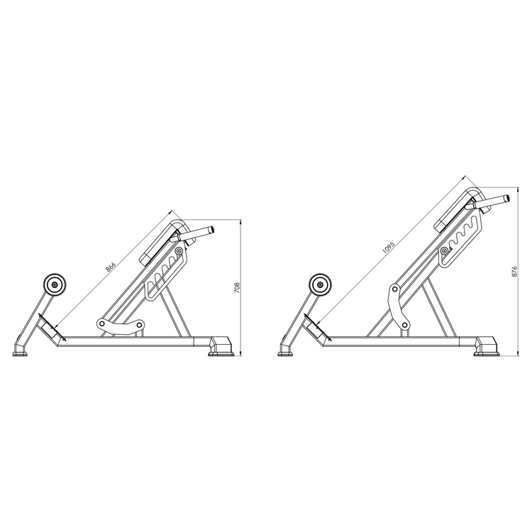 Banc Lombaires Extension Dos UX-L212 - UpForm