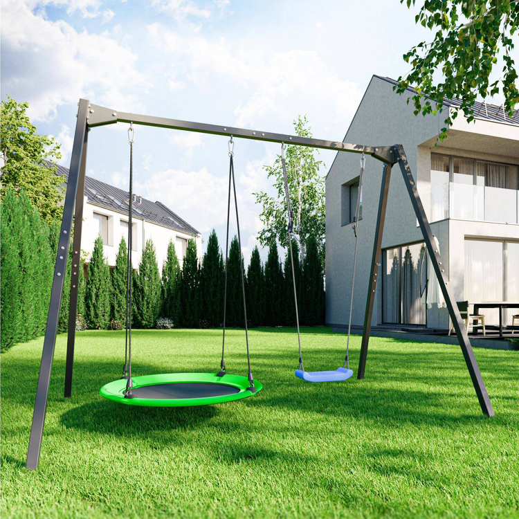 Portique Balançoire de Jardin Double MO-002 - Marbo Sport