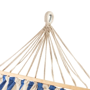 Hamac de jardin avec barre en bois 290 x 125 cm - Marbo Sport