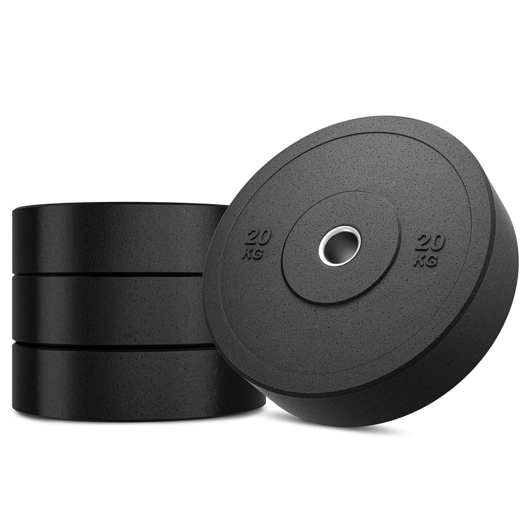 Kit de poids olympiques bumpers ø50 / 51 mm | 100 kg / 2 x 5 kg + 2 x 10 kg + 2 x 15 kg + 2x 20 kg - Marbo Sport