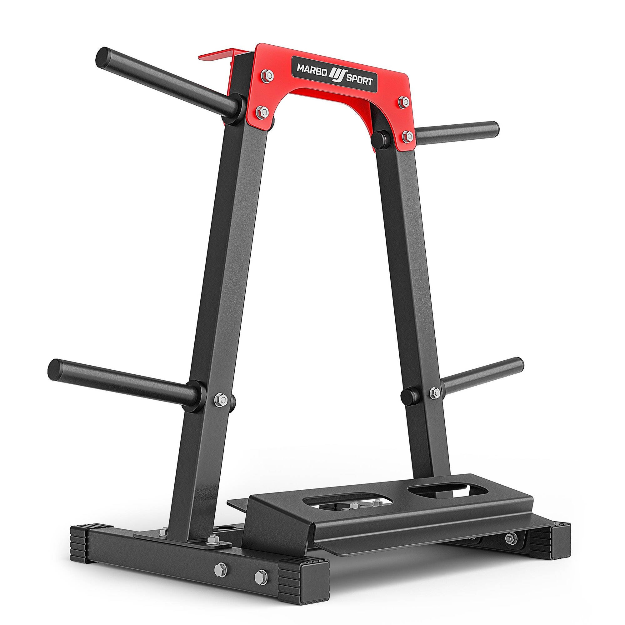 Support Haltères Compact Et Robuste - Rangement Optimisé Pour Salle De Sport Maison, 23x22.5x8.5 Cm, Matériau PP Renforcé Kaki