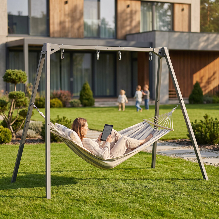 Portique Balançoire Double Premium avec Roulements MO-013 - Marbo Sport