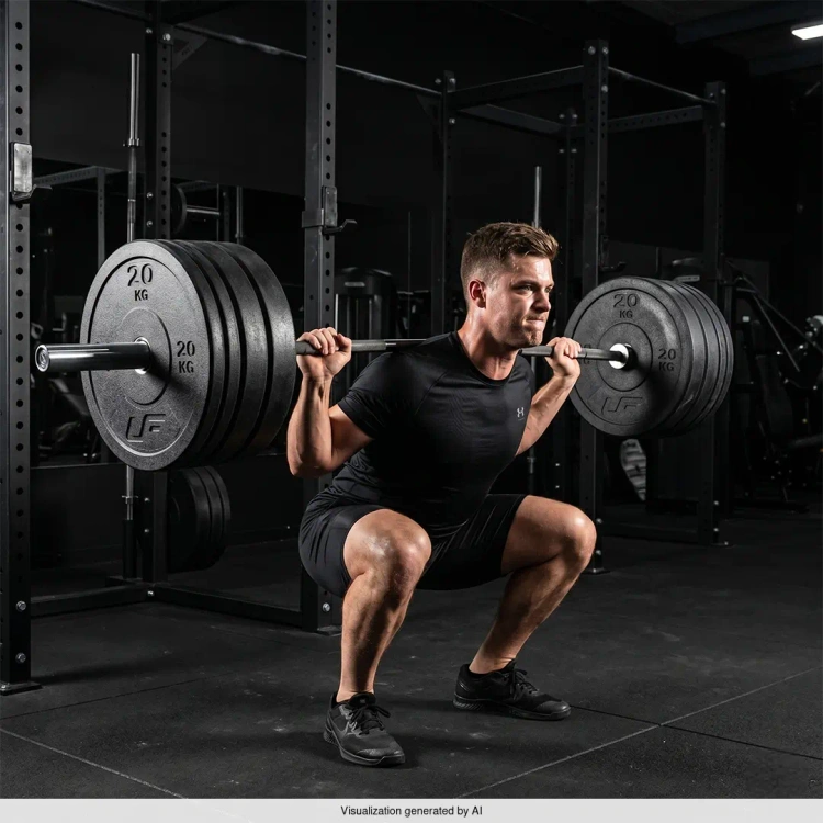 Disques olympiques Bumper 15 KG – UpForm
